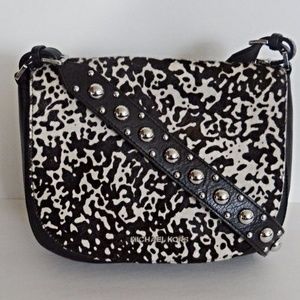 Michael Kors Women's Black Calf Hair Leather Bag